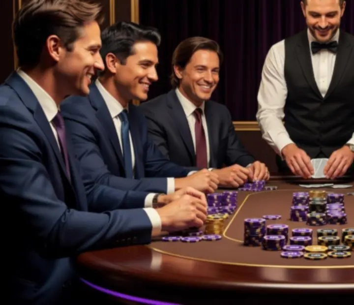 Stoły pokerowe Novoriona przygotowane na integracyjną imprezę firmową
